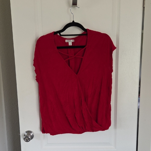 John Paul Richard Red Women's Top Size XL - Picture 1 of 5